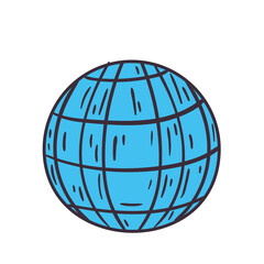 Global sphere icon