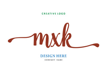 MXK lettering logo is simple, easy to understand and authoritative