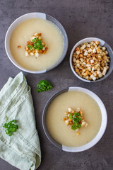 Vegetable cream soup