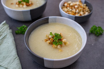 Vegetable cream soup