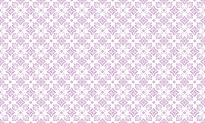 模様素材　小葵　シームレスパターン　紫