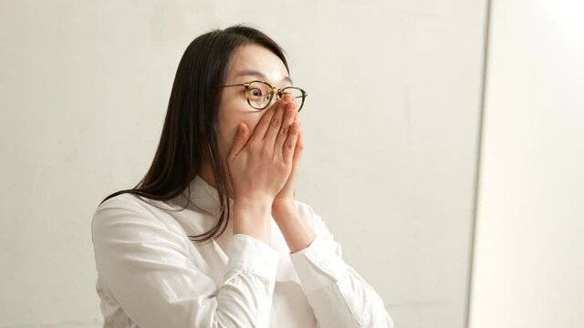 An Asian Businesswoman in the ofice