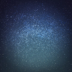 Obraz premium Night sky with stars as background. Universe