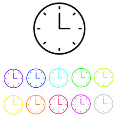 Lemon icon in trendy outline style design.