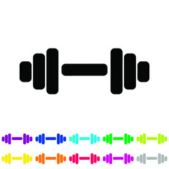 dumbbell icon