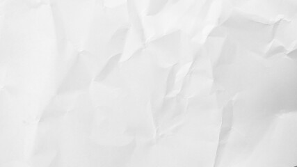 Obraz premium White Paper Texture background. Crumpled white paper abstract shape background with space paper recycle for text