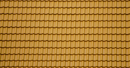 Brown Ceramic Kite Tiles for House Building.