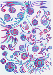 abstract floral background