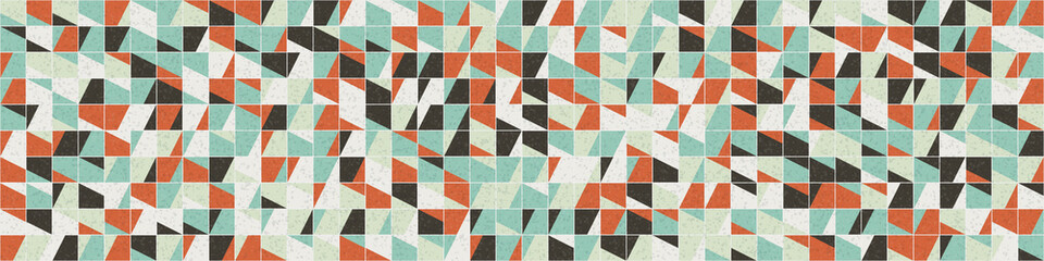 Abstract Geometric Pattern generative computational art illustration