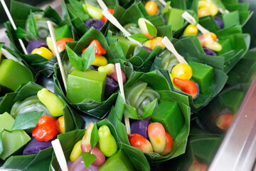 Deletable Imitation Fruits (Kanom Look Choup)