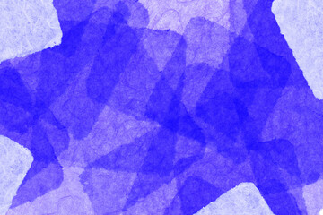 Blue and white paper background