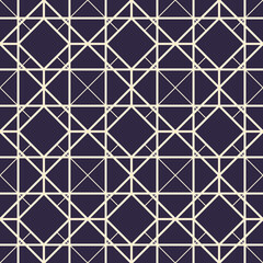Fototapeta premium Art deco seamless pattern background.