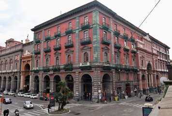 Fototapeta na wymiar Napoli - Galleria Principe di Napoli da Via Tommasi