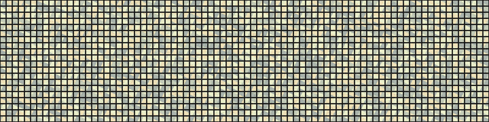 Fototapeta premium Abstract Geometric Pattern generative computational art illustration