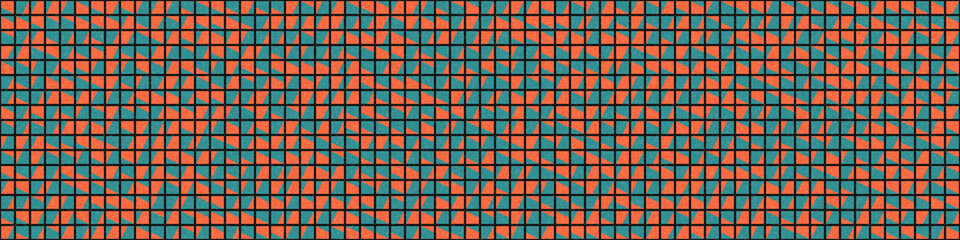 Abstract Geometric Pattern generative computational art illustration