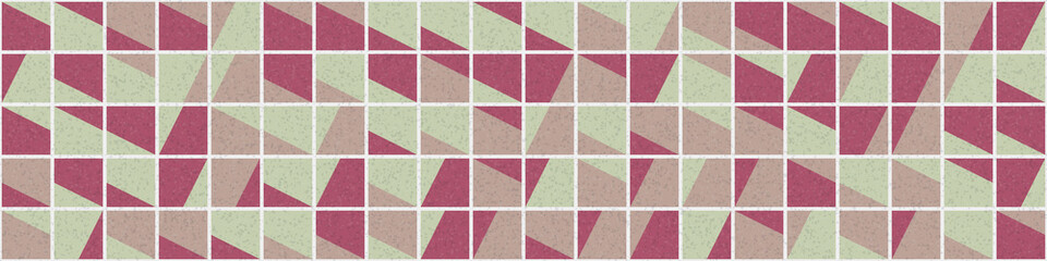 Fototapeta premium Abstract Geometric Pattern generative computational art illustration