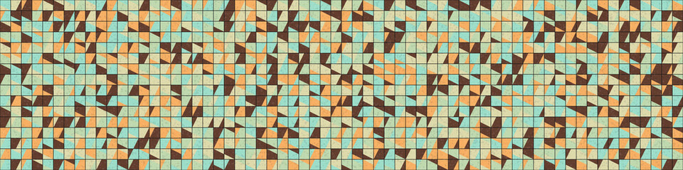 Abstract Geometric Pattern generative computational art illustration