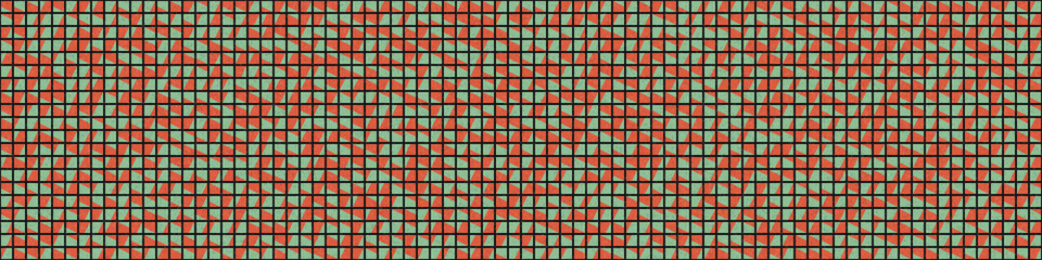 Fototapeta premium Abstract Geometric Pattern generative computational art illustration