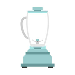 Blender isolated. iquidizer Food chopper. mixer vector illustration