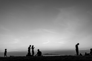 People on the Beach