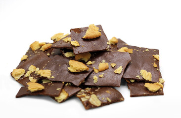crispy chocolate cracker homemade