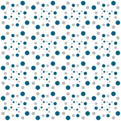 Blue And Gray Pattern. Vector Pattern. Vector Blue And Gray Pattern.
