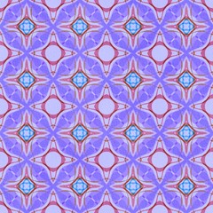 Hand drawn color geometric, symmetric seamless pattern. Abstract patterned background. Design for prints, covers, fabric, textile and wrapping paper.