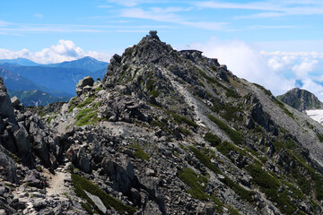 夏の立山（雄山）