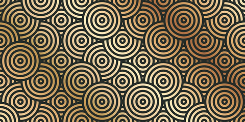 Geometric seamless art deco gatsby chinese patterns