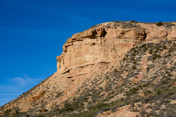 Fototapeta premium Rock formation in the bardenas reales