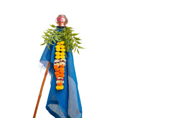 Celebrate traditional festival gudhi padwa, gudhi padwa is marathi new year festival