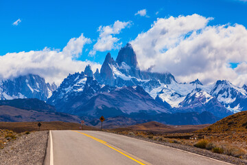  The highway crosses the Patagonia
