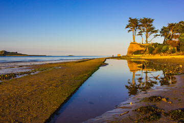 Sunset on the beach, Howth, Dublin