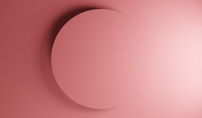 Abstract circle background. Minimal Pattern. Gradient shapes composition.
