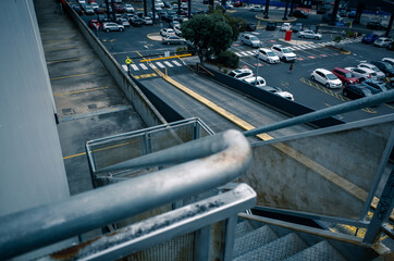 Cars in the parking lot