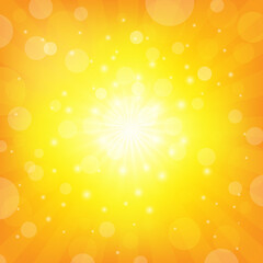 Sunburst Background Shiny background, Vector Illustration