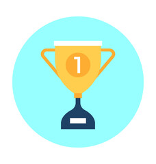 Trophy Vector Icon 
