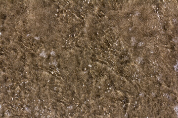 Wet sand as a texture. Sand background