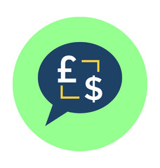 Finance Blog Vector Icon