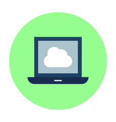 Cloud Connection Vector Icon