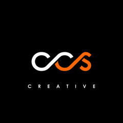 CCS Letter Initial Logo Design Template Vector Illustration