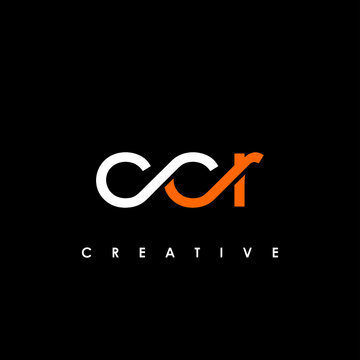 CCR Letter Initial Logo Design Template Vector Illustration