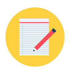 Writing Vector Icon