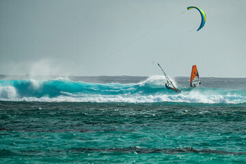 Windsurfen auf Mauritius, OneEye-Welle