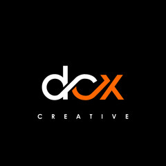 Fototapeta na wymiar DCX Letter Initial Logo Design Template Vector Illustration