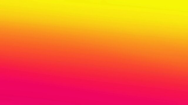 Yellow gradient background 4k seamless loop. Orange color wavy seamless loop. Abstract color wave flowing fluid gradient.