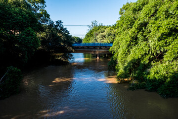 Fototapeta premium bridge over the river