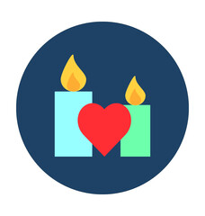 Candle Vector Icon