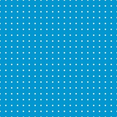 White and blue Polka Dot seamless pattern. Vector background.