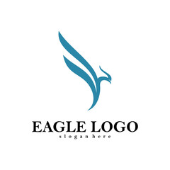 Eagle logo vector design templae